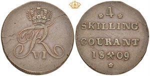 4 skilling courant 1809. S.5