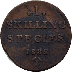 1 skilling 1832
