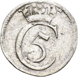 CHRISTIAN V 1670-1699, CHRISTIANIA 2 skilling 1685. S.22