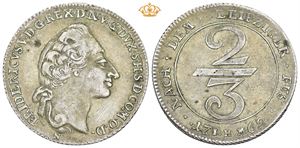 2/3 Taler 1762, Neudorff