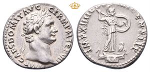 Domitian, AD 81-96. AR denarius (3,33 g)