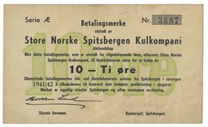 SNSK 10 øre 1941/42