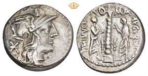 AR Denarius 134 BC