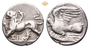 SIKYONIA, Sikyon. Circa 330/20-280 BC. AR hemidrachm (2,79 g)