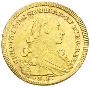 Napoli & Sicilia, Ferdinand IV, 6 dukati 1776.