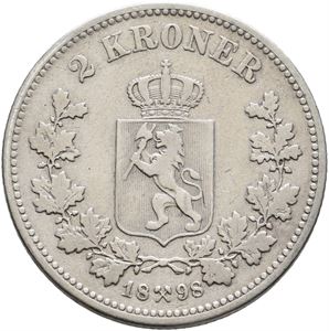 2 kroner 1898