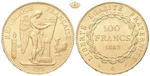 3. republikk, 100 francs 1882 A