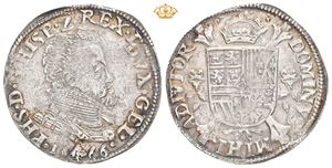 Gelderland, Philip II, 1/5 philipsdaalder 1566, Nijmegen