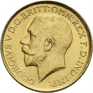 George V, sovereign 1913