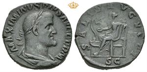 Maximinus I Thrax, AD 235-238. Æ sestertius (16,59 g)