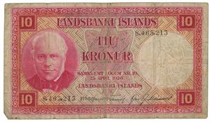 Island 10 kr