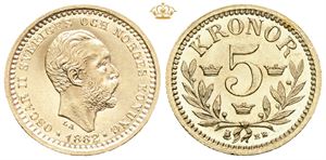 5 kronor 1882