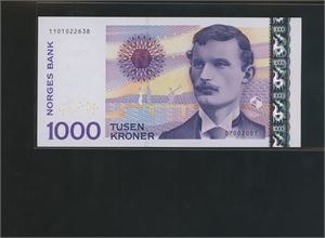 1000 kroner 2001