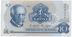 10 kr 1981