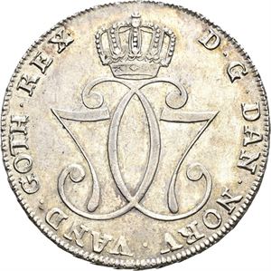 CHRISTIAN VII 1766-1808 Speciedaler 1778. S.1