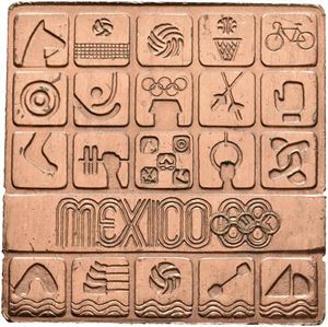 Deltagermedalje OL Mexico 1988