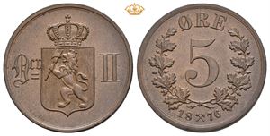 5 øre 1876