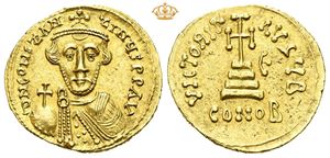 Constans II. AD 641-668. AV solidus (4,43 g).