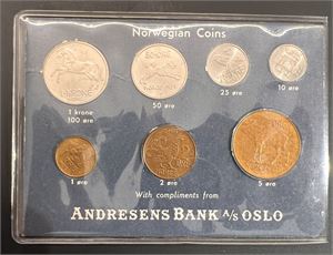 Myntsett 1959 Andresens Bank