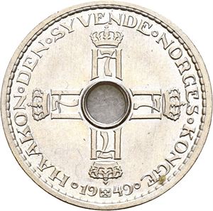 1 krone 1949. Prakteksemplar/choice