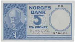 5 kr 1962