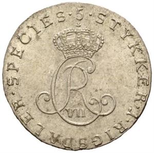 1/5 speciedaler 1798. S.5.