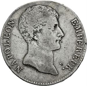 Napoleon I, 5 francs an. 12 M (=1804)