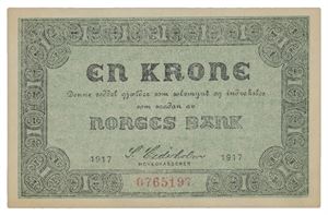 1 krone 1917. 6765197