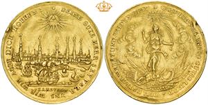 5 Ducats / 1/2 Portugalöser 1679