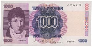 1000 kr 1989