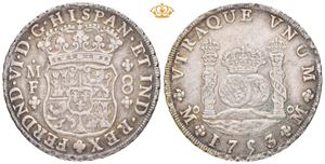 Ferdinand VI, 8 reales 1753. MF