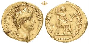 Tiberius, AD 14-37. AV aureus (19 mm; 7,65 g)