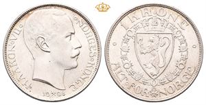 Norway. 1 krone 1908
