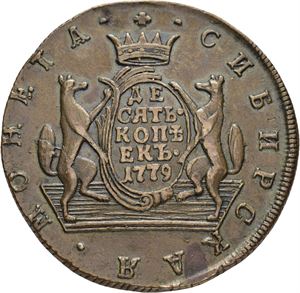 10 kopek 1779 KM