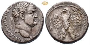 SYRIA, Seleucis and Pieria. Antioch. Vespasian, AD 69-79. AR tetradrachm (14,79 g).