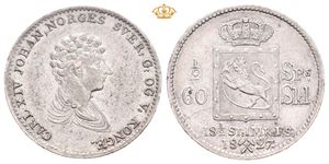 1/2 speciedaler 1827