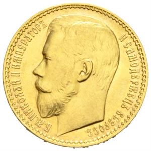 Nikolai II, 15 rubel 1897.