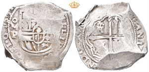 Philip IV 1621-1665, 8 reales 16(?)5, Mexico City. Pedro Bezerra, "assayer" (guardein) 1634-1666