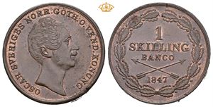 1 skilling banco 1847