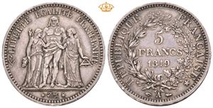 5 francs 1849 A