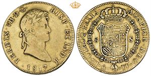 8 Escudos 1817 JJ