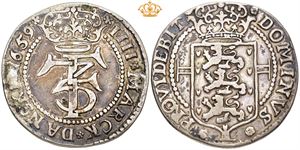 4 Mark / krone 1659 - Mysteriekrone