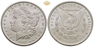 USA 1 dollar 1901O