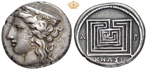 AR Drachm, 330-300 BC