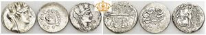 Lot of three AR Tetradrachms