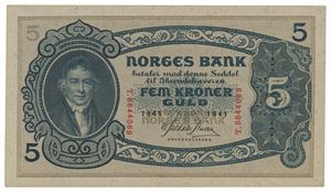 5 kroner 1941. T5644069