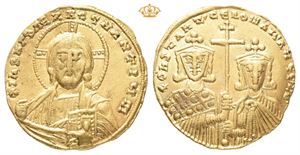 Constantine VII Porphyrogenitus, AD 913-959, with Romanus II. AV solidus (4,34 g)