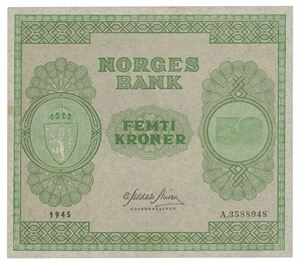 50 kroner 1945. A.3588948
