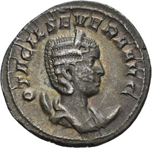 OTACILIA SEVERA g.m. Philip I, antoninian, Roma 248 e.Kr. R: Flodhest mot høyre