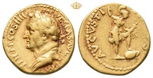Vespasian. AD 69-79. AV aureus (7,37 g).